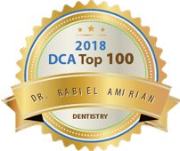Dr. Rabiel Amirian - Dca Top 100 Dentistry 2018 Award
